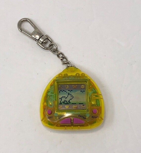 Giga Pets Cat Kitty Handheld Electronic Game Etsy