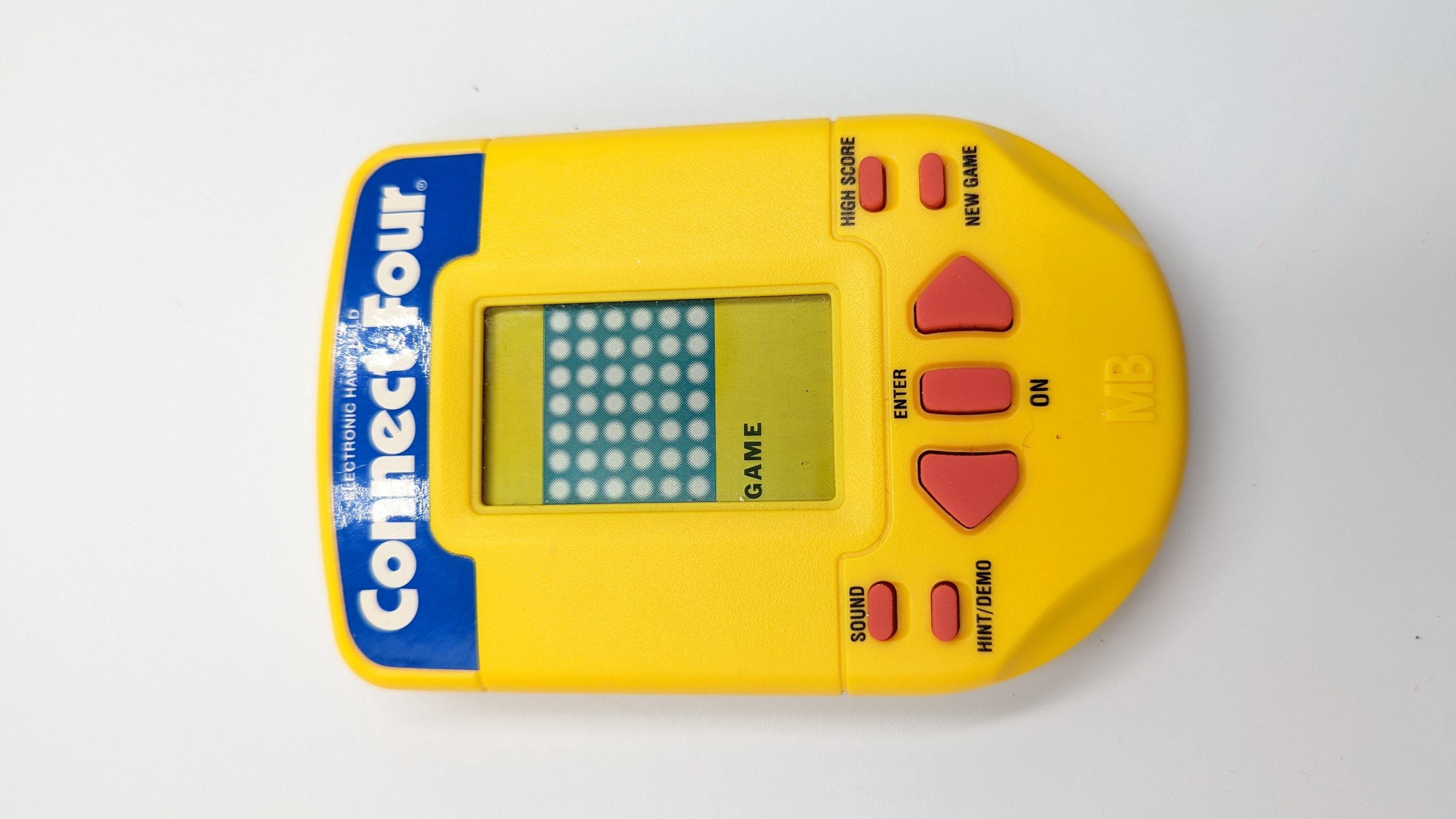 Milton Bradley MB 1995 Electronic Hand Held Connect Four 4 Game - Etsy