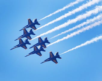 U.S Navy Blue Angels, Photography Prints, Metal Prints,  Cleveland, Ohio Air Show Decor