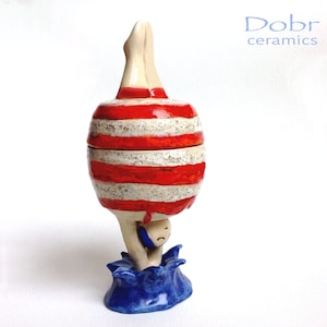 Ceramics, Pottery, Ceramic box, Jewelry box, Statuette, Sculpture, Made to order