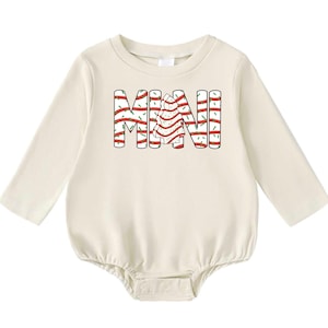 Christmas Tree Cakes Mini Infant Bubble Romper || FAMILY MATCHING