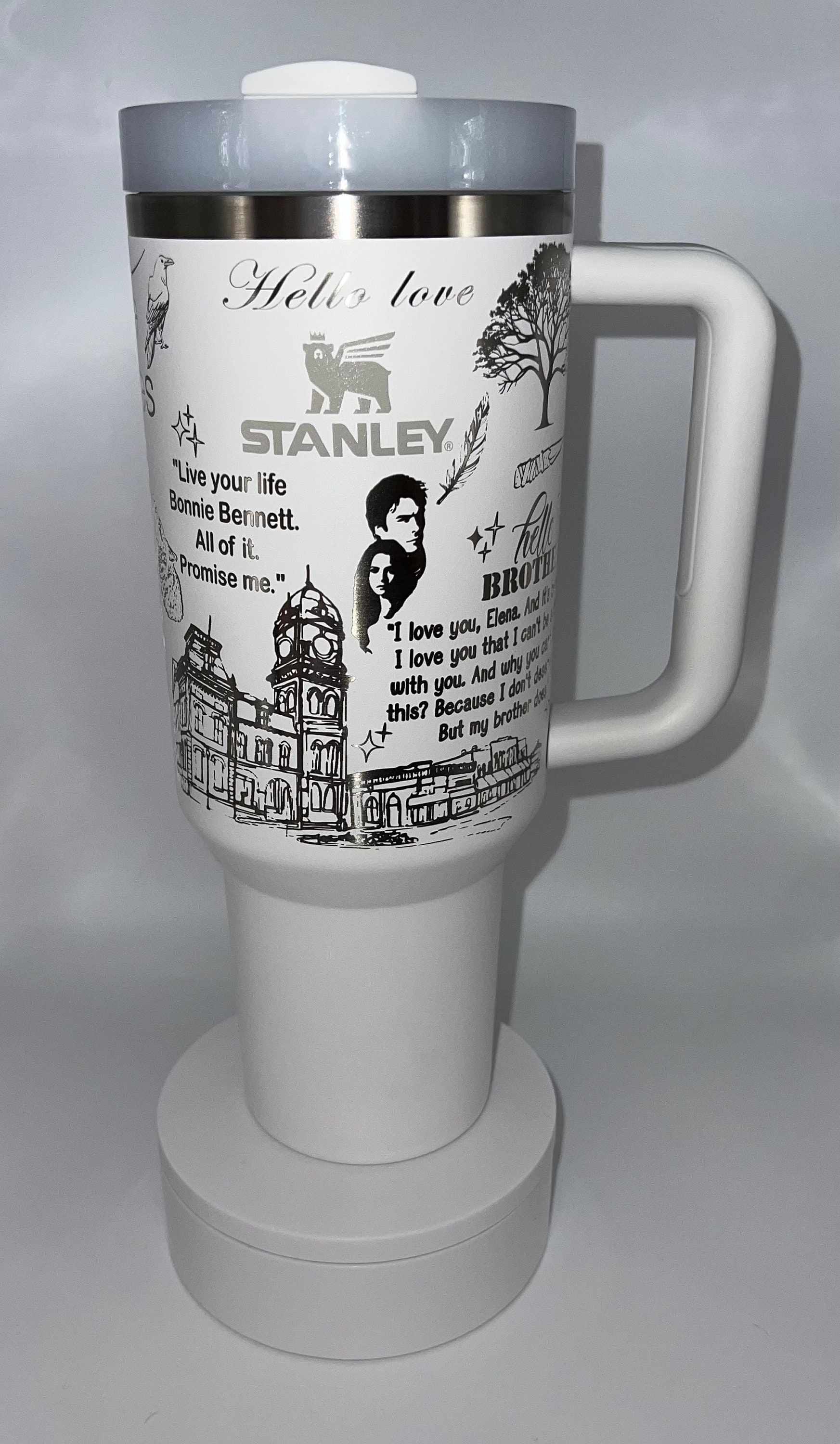 ヴァンパイア・ダイアリーズ レーザー刻印入りハーフラップ 40オンス