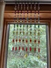 Window suncatcher, crystal window curtains, prism crystals, Multi colored crystals, boho decor, Sun catcher, rainbow maker prism 