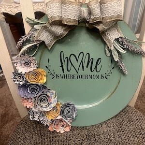 Wreath/ Flower Wreath/ Autumn, Holiday, Spring, 4th of July, Fall Wreath/ Burlap Door Wreath/ Door Hanger/ Faux Flower Wreaths