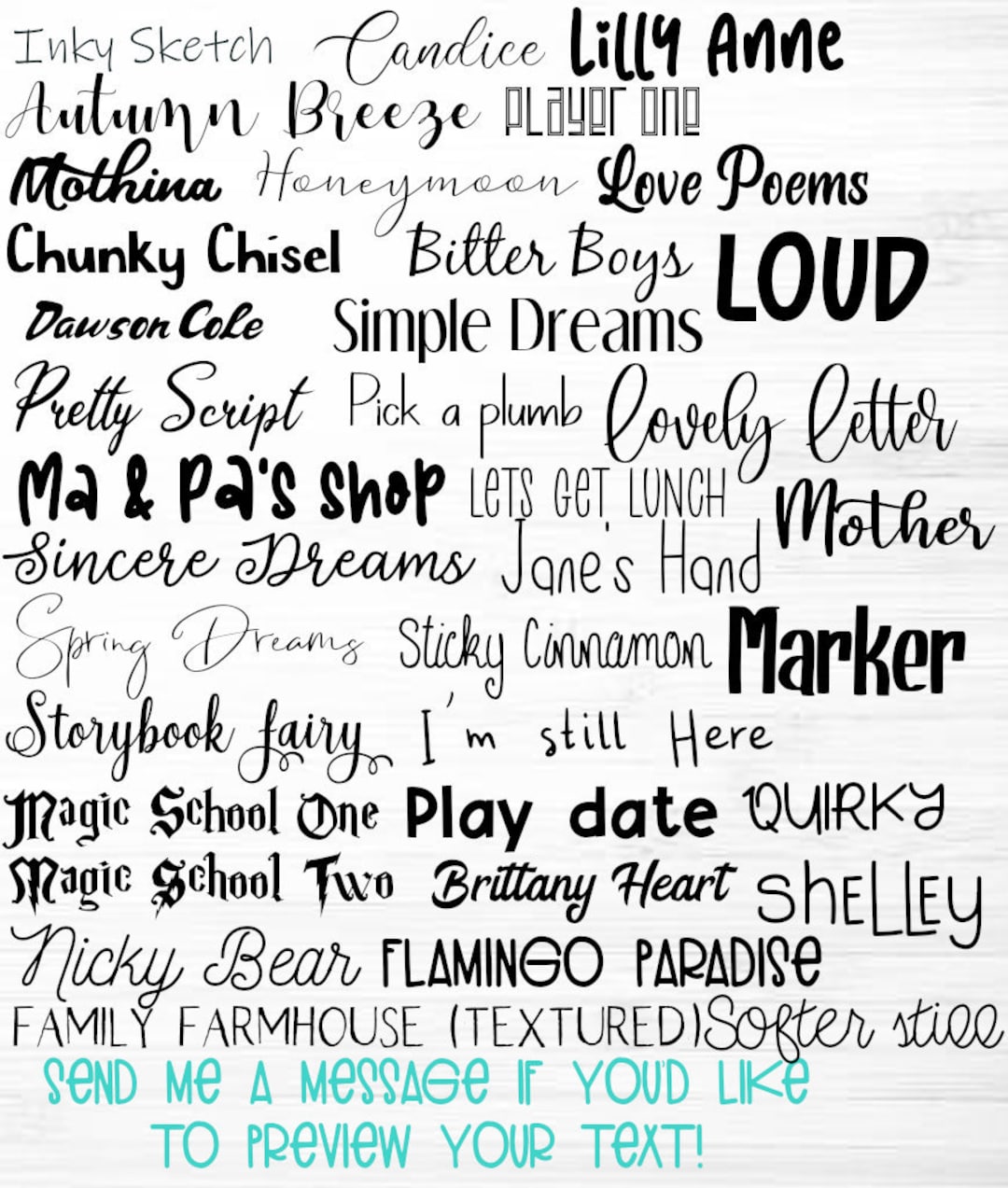 Permanent Vinyl Name Stickers Awesome Fonts Tons of Colors Etsy