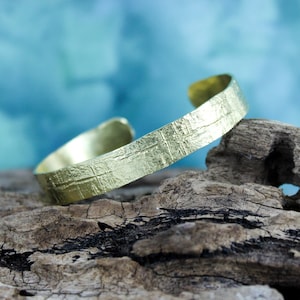 Arm Band, Hammered Solid Brass, Lead and Nickel Free, Textured Brass, Hand forged, Brass upper arm cuff, Upper arm band, Gold arm band