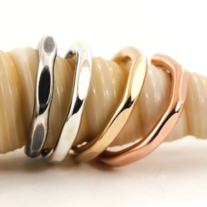 Toe Ring, Gold or Silver toe ring,14K Yellow or Rose Gold Filled,925 Sterling Silver,14, 16 or 18 Gauge,Hammered,Adjustable,Oxidised Silver