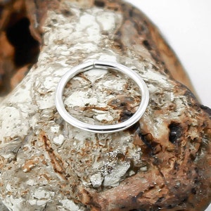 Piercing ring, Nose ring, Navel ring, Sterling Silver, 14k Rose or Yellow Gold Filled, Lip Piercing, Cartilage hoop, Gold cartilage hoop