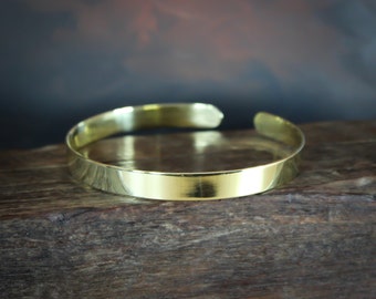 Arm Band, Gold arm cuff, Polished Solid Brass or Copper, Lead and Nickel Free, Gold Brass, Brass upper arm cuff,Upper arm band,Gold arm band