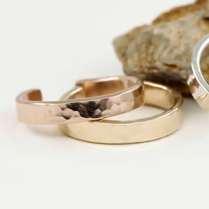 Ear Cuff, Gold Ear Cuff, Sterling Silver, Hammered Gold or Silver, Ear cuff no piercing, 14k Yellow or Rose Gold Filled, Conch earring