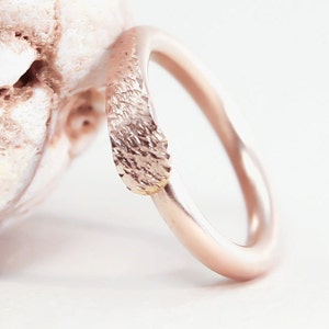 Nose Ring, 14K Yellow or Rose Gold Filled, 14,16, 18, 20 or 21 Gauge, Hammered, Textured, Nose ring,hoop,Gold nose ring,Cartilage hoop,navel