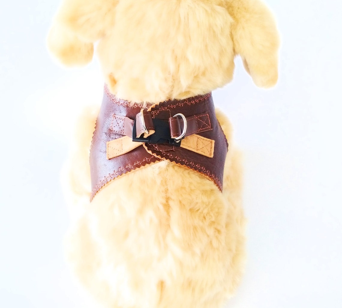 Leather Dog Harness Puppy Harness Greyhound Harness Italian Etsy
