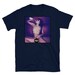 Naked Girl T-shirt for Men And Women - Sexy Nude Asian Girl, Sophia Jade Graphic Tee - Purple Hue by NSP Erotic Art
