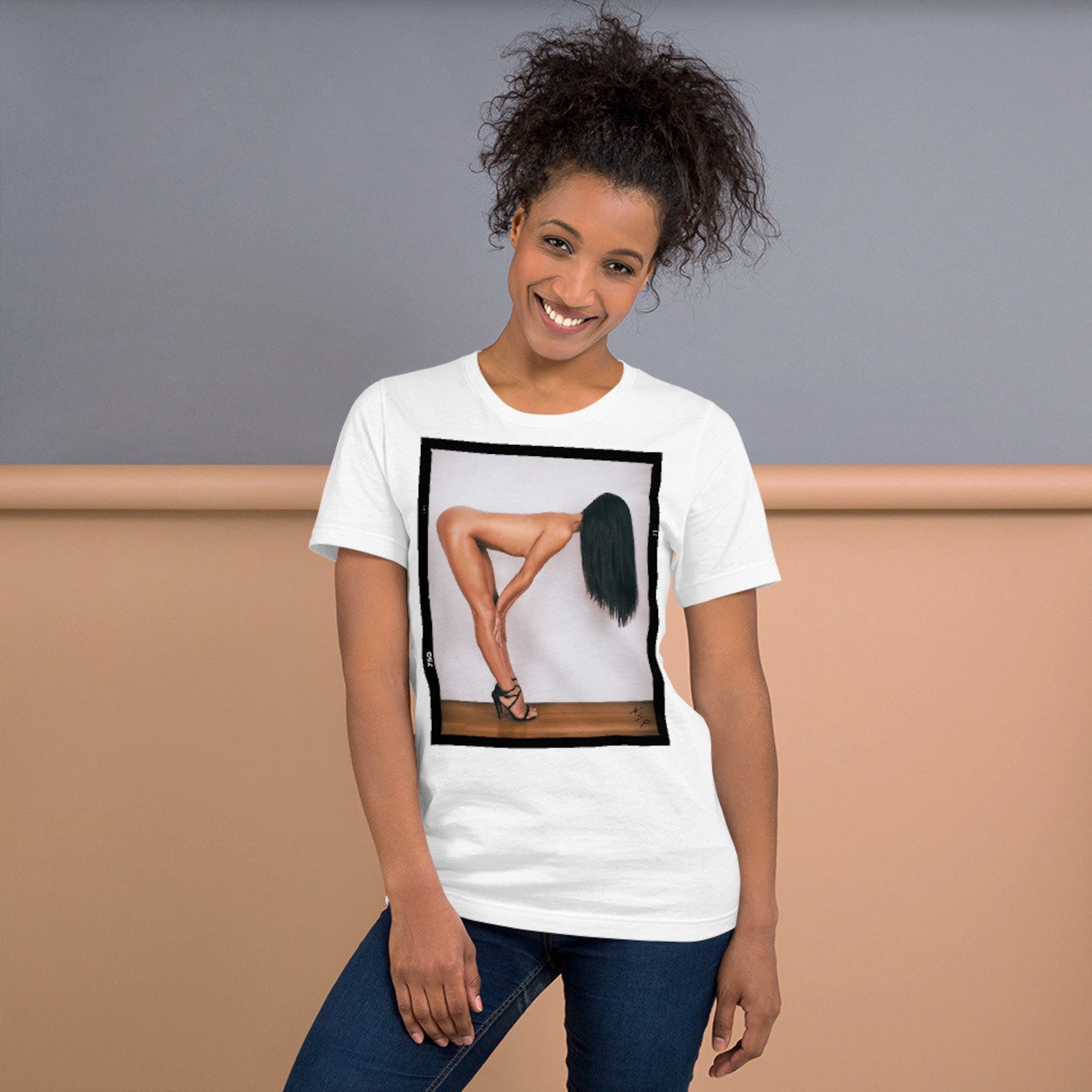 Hot Girl on Tshirt Nude Girl on Tshirt Sexy Girl on Shirt Etsy