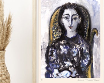 PICASSO Vintage Print 1955 