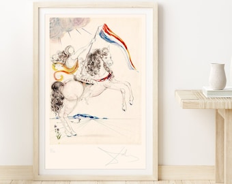 サルバドール・ダリ、リトグラフ、限定版、リトグラフ、アート - Etsy 日本