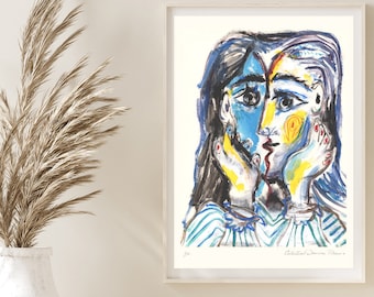 パブロ・ピカソ、「コンポジション」（クレイマー62、ロイセ587