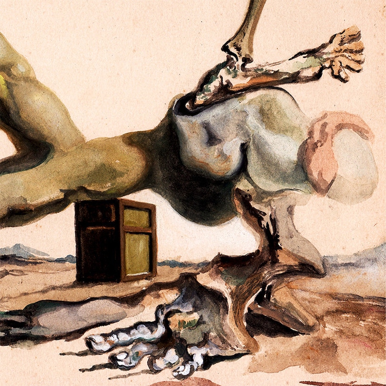 SALVADOR DALÍ 'premonition of Civil War' - Original Lithograph- Signed ...