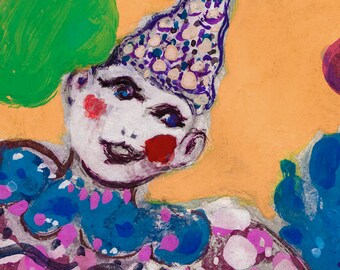 マルク・シャガール「サーカス」 - オリジナルリトグラフ - サイン入り