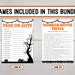 Adult Halloween Game Bundle Halloween Games Printable - Etsy