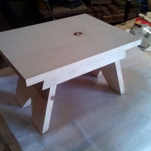 Step Stool /wood Worker Kit/woodworking Supplies Etsy