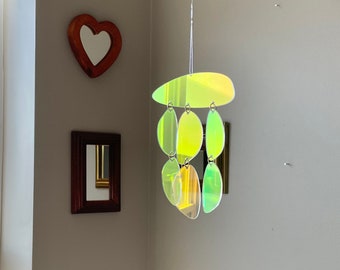 Iridescent Suncatcher, Sun Catcher for Windows, Prism Light Catcher