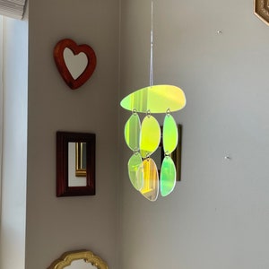 Iridescent Suncatcher, Sun Catcher for Windows, Prism Light Catcher