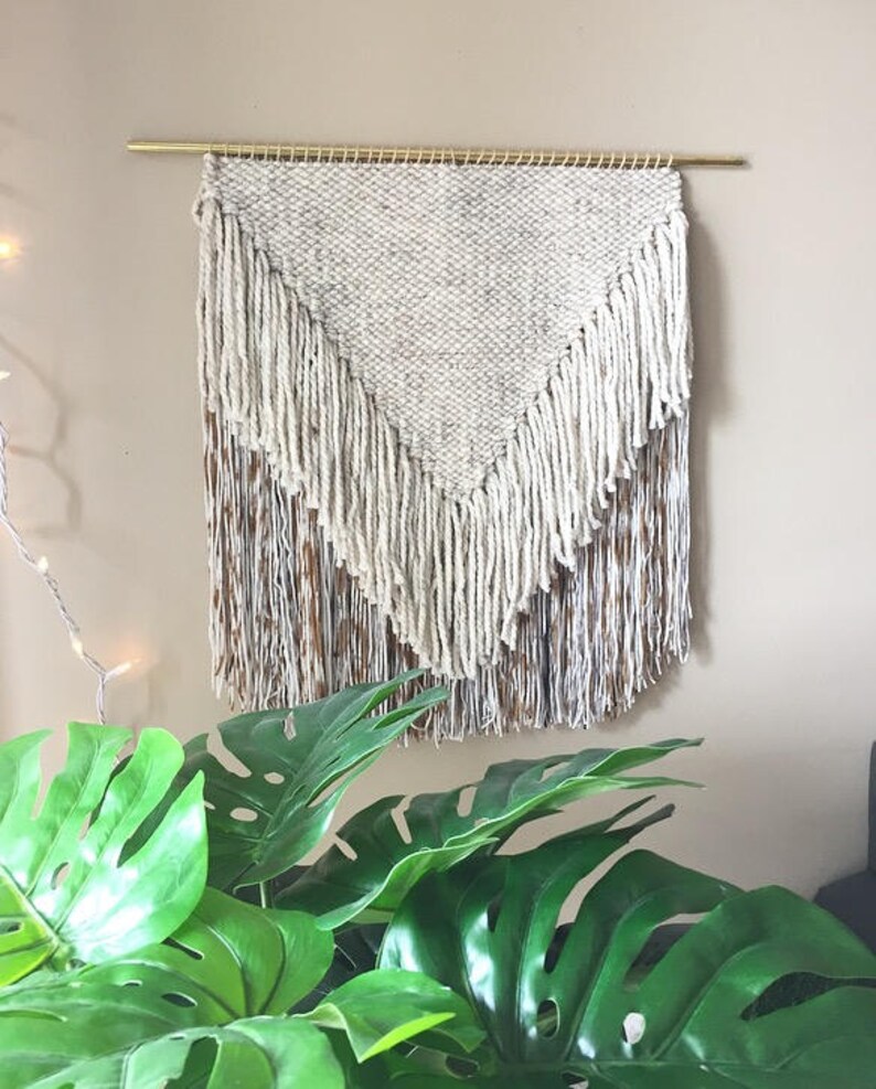 Large Weaving Large Woven Wall Hanging Woven Wall Decor Etsy