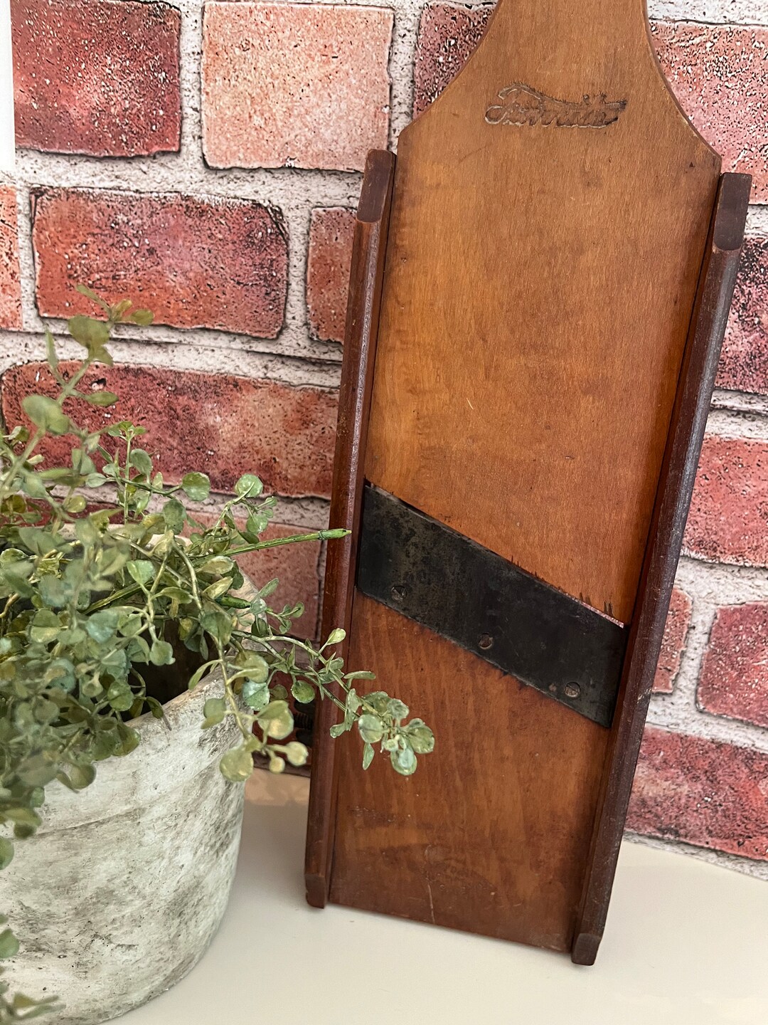 Vintage Kraut Slaw Cutter/ Vintage Mandolin/ Farmhouse Etsy