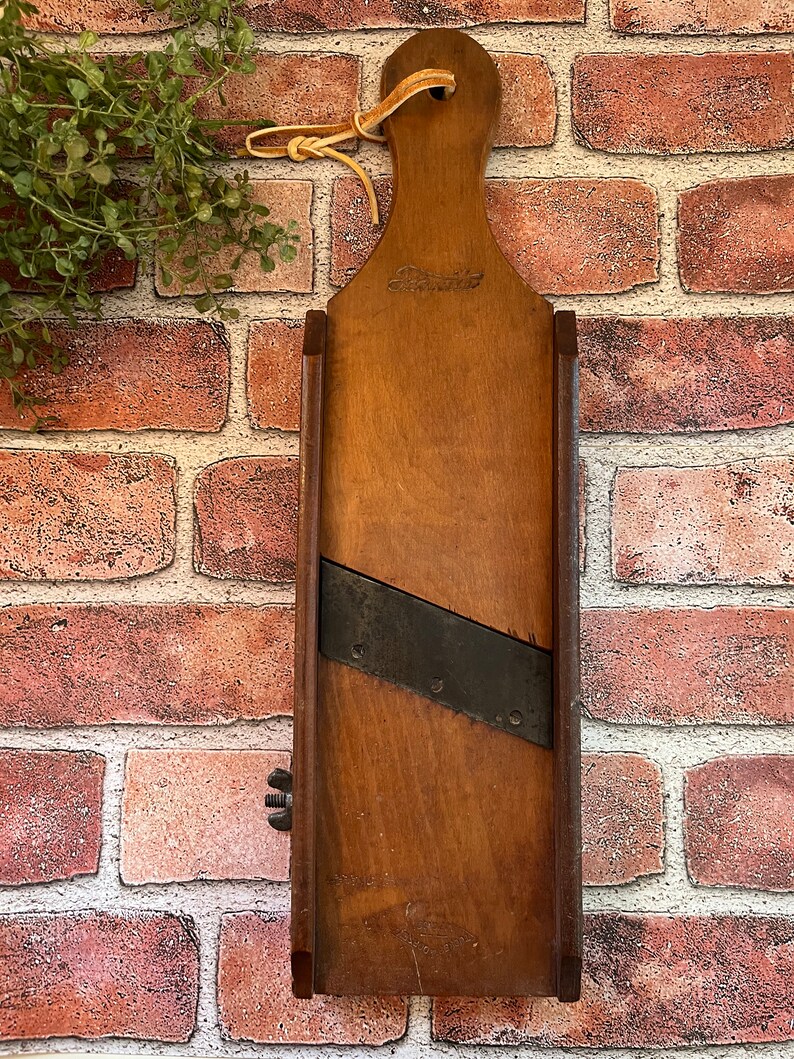 Vintage Kraut Slaw Cutter/ Vintage Mandolin/ Farmhouse Etsy