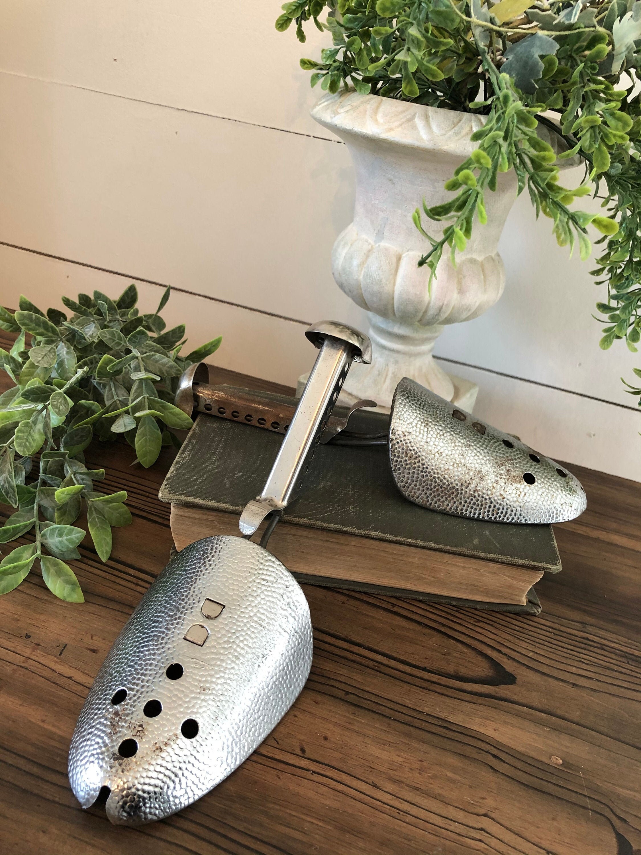 Vintage metal shoe stretchers Etsy