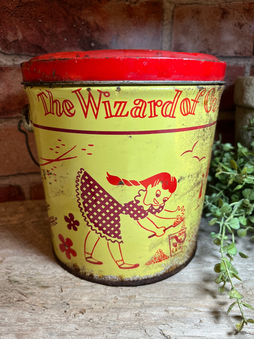 Vintage Tin/ Collectible Tin / Wizard of Oz Tin/ Swifts Oz Etsy