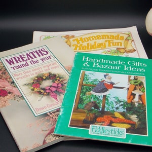 Juego de 3 libros de manualidades en rústica
