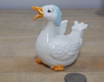 Schmid China Goose Figurine - Vintage “Father” Goose Statue