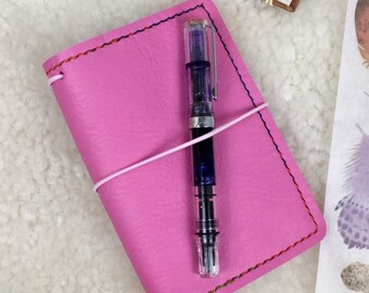 Pink Candy Mini Pocket Travelers Journal