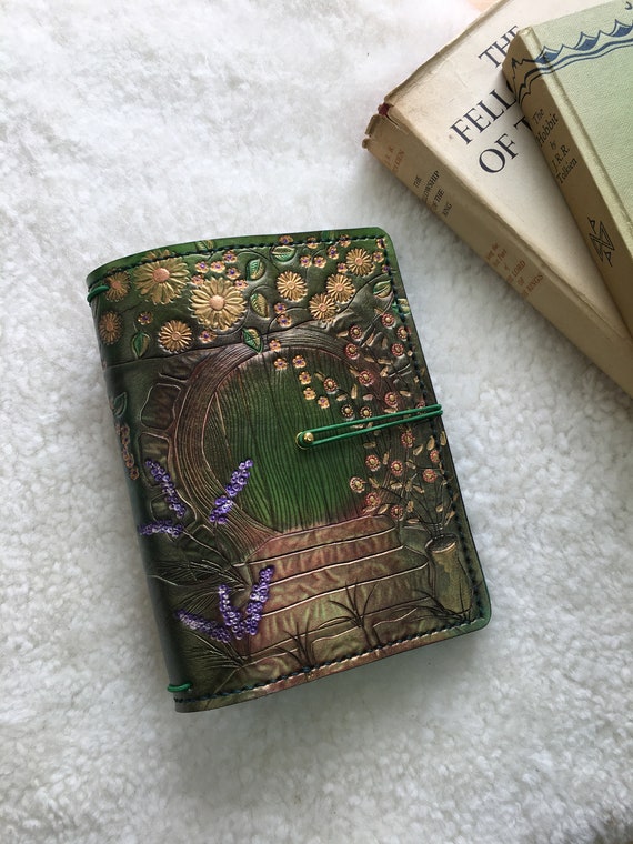 All Sizes Hobbit-door Travelers Notebook Elrohir Leather A5 B6 Cahier B6 Lord  Rings LO TR Fairy Door Journal Grimoire Bujo 