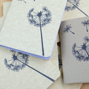 A7 Micro Notebooks Dandelion Fauxdori Travelers Notebook Inserti Pastelli Kraft Blackout Bamboo Bianco Crema Cartuccia Stilografica Friendly