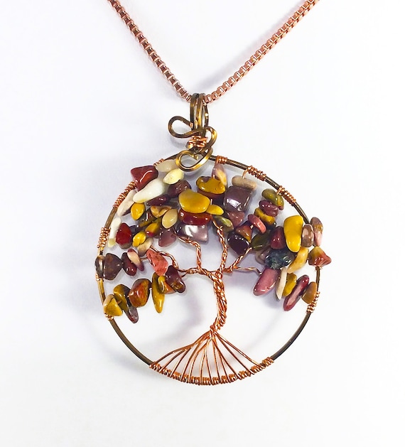 Wire Wrap Tree Of Life Pendant Necklace - How To Make A Wire Wrapped Tree Of Life Pendant Wire Wrap Tree Of Life Pendant Necklace - How To Make A Wire Wrapped Tree Of Life Pendant