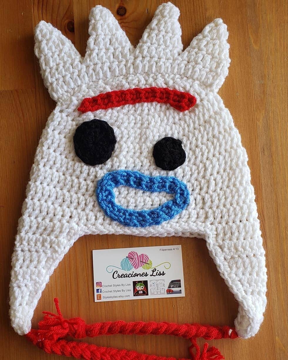 Crochet beanie forky toy story forky | Etsy