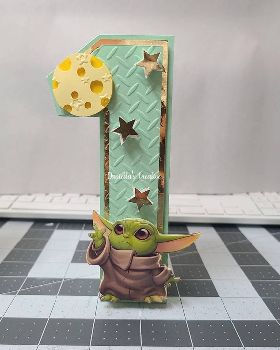 Baby Yoda Minecraft Style Origami Papercraft -  Sweden