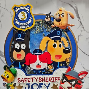 Cake Safety Sheriff Labrador - Etsy