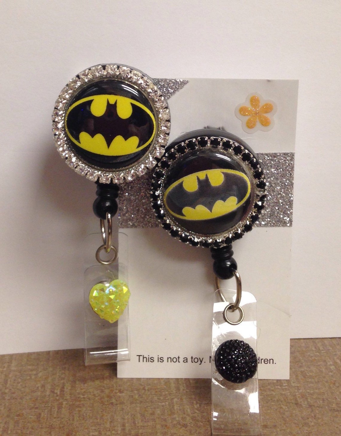 Batman nursing badge reel option stethoscope id Etsy