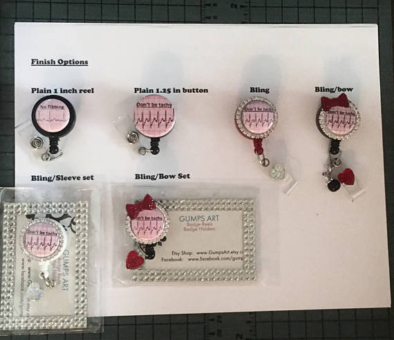 A Beautiful Brain Badge Reelneuro nurse gift stethoscope