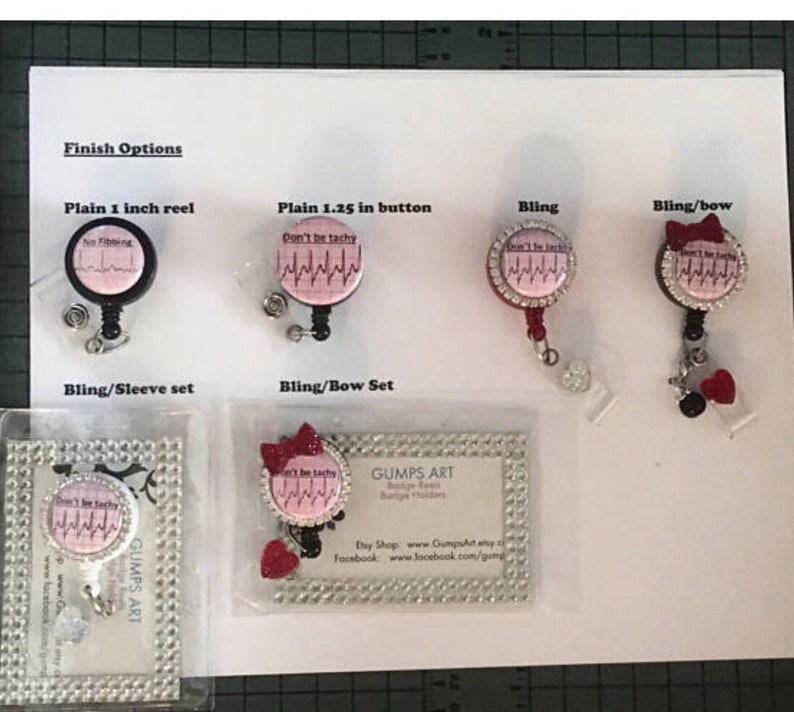 Cath Lab Badge Reel Cardiac Heart Nurse MD Angioplasty Stent Etsy