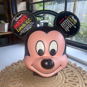 Mickey lunch box head Etsy