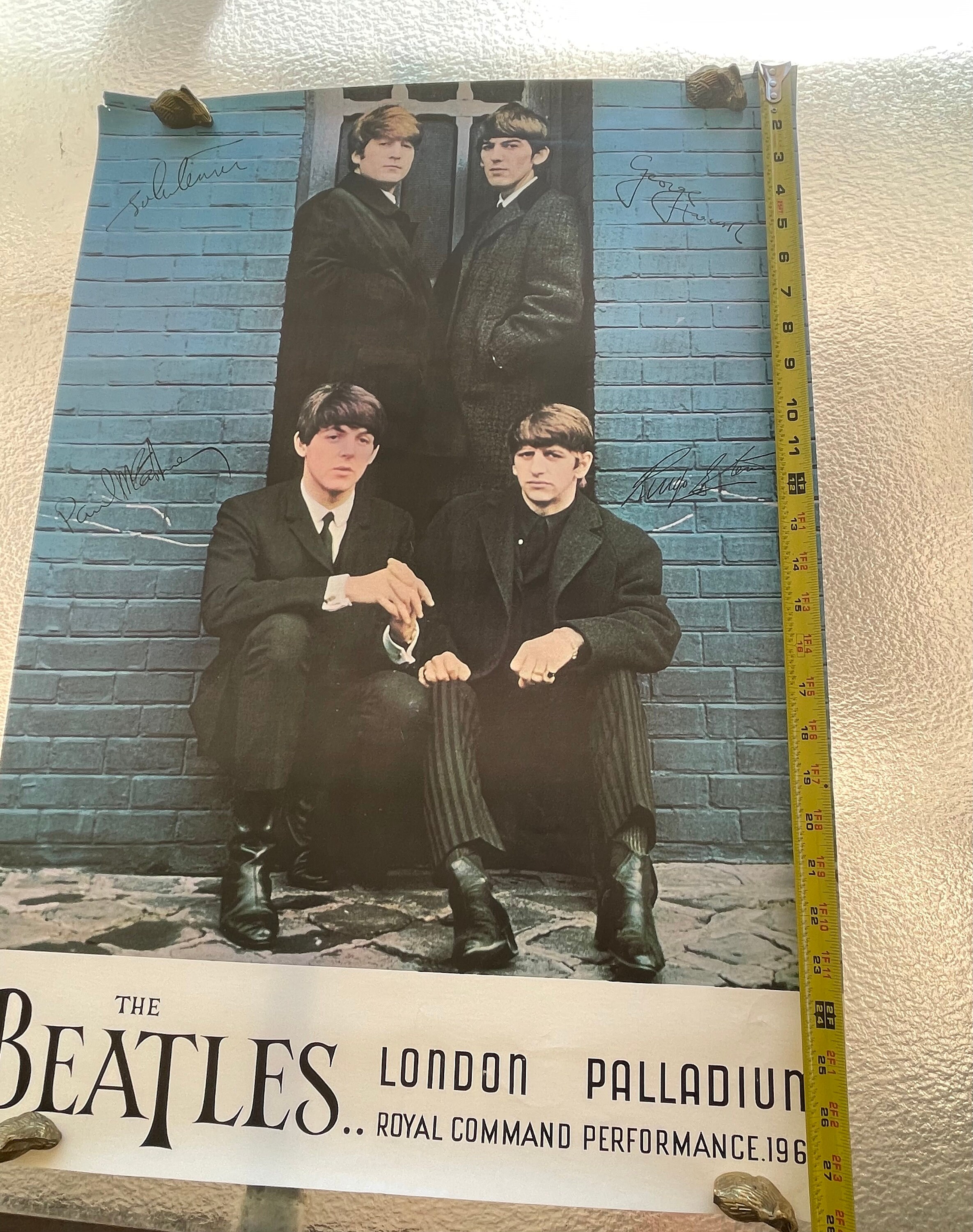 The Beatles 1980 London Palladium Poster: Royal Command