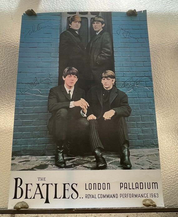 The Beatles 1980 London Palladium Poster: Royal Command