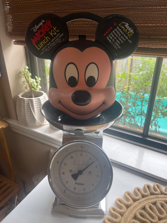 Aladdin Mickey Lunch Kit ミッキーマウス　1980年代 Aladdin Mickey Mouse Lunchbox With Thermos Never Used Mickey