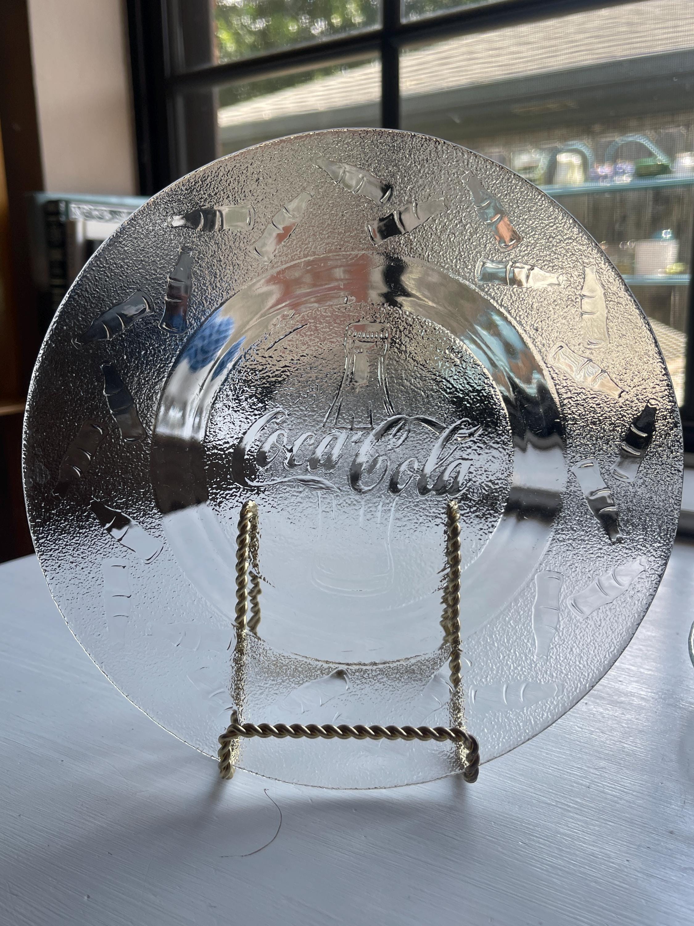 Coca Cola Glass Plate - Etsy