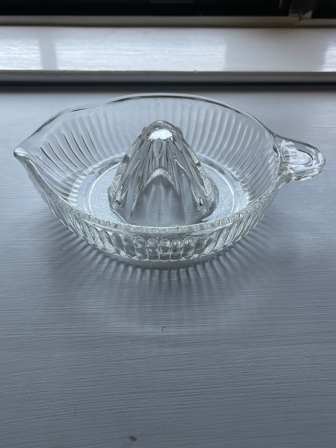 Presse-agrumes Vintage En Verre Clair – Style Cottage Core Ferme Ancienne